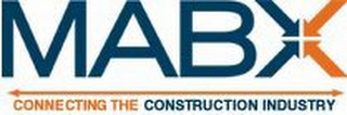 MABX CONNECTING THE CONSTRUCTION INDUSTRY logo