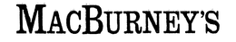 MAC BURNEY'S logo