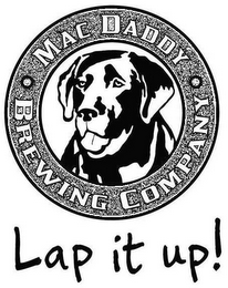 MAC DADDY BREWING COMPANY LAP UP! logo