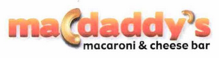 MAC DADDY'S MACARONI & CHEESE BAR logo