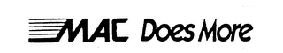 MAC DOES MORE logo