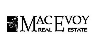 MAC EVOY REAL ESTATE logo