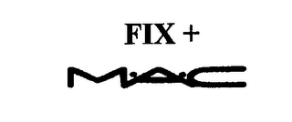 M.A.C FIX + logo