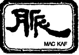 MAC KAF logo