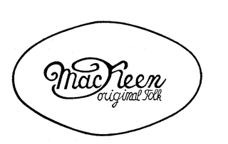 MAC KEEN ORIGINAL FOLK logo