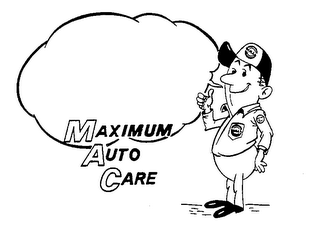 MAC MAXIMUM AUTO CARE WALL logo