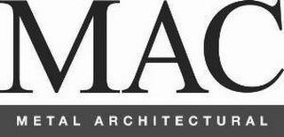 MAC METAL ARCHITECTURAL logo