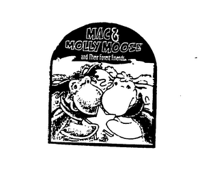 MAC & MOLLY MOOSE AND THEIR FOREST FRIENDS logo