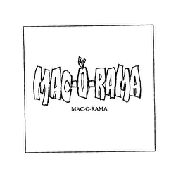 MAC-O-RAMA MAC-O-RAMA logo