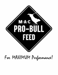 M·A·C PRO-BULL FEED FOR MAXIMUM PERFORMANCE! logo