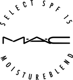 MAC SELECT SPF 15 MOISTUREBLEND logo