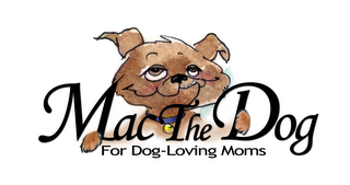 MAC THE DOG FOR DOG-LOVING MOMS logo