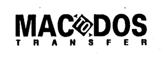 MAC TO DOS TRANSFER logo