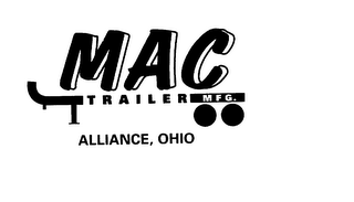 MAC TRAILER MFG. ALLIANCE, OHIO logo