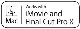 MAC WORKS WITH IMOVIE AND FINAL CUT PROX logo