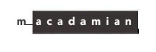 MACADAMIAN logo