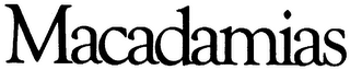 MACADAMIAS logo