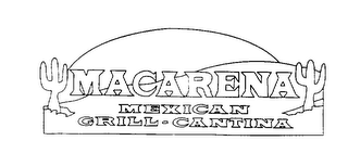 MACARENA MEXICAN GRILL CANTINA logo