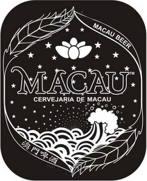 MACAU BEER MACAU CERVEJARIA DE MACAU logo