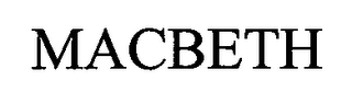 MACBETH logo