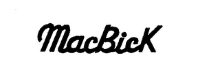 MACBICK logo