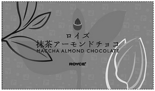 MACCHA ALMOND CHOCOLATE ROYCE' logo