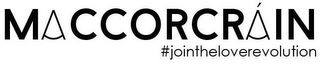 MACCORCRÁIN #JOINTHELOVEREVOLUTION logo