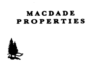 MACDADE PROPERTIES logo