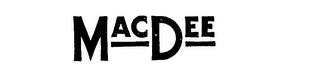 MACDEE logo