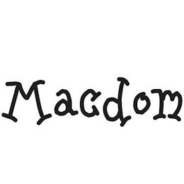 MACDOM logo