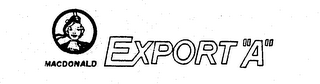 MACDONALD EXPORT "A" logo