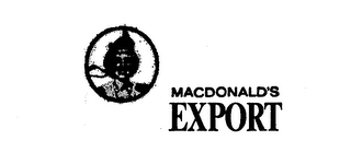 MACDONALD'S EXPORT logo