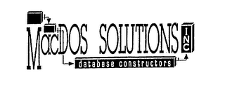 MACDOS SOLUTIONS INC. DATABASE CONSTRUCTORS logo