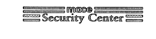 MACE SECURITY CENTER logo