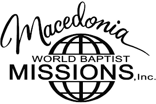 MACEDONIA WORLD BAPTIST MISSIONS, INC. logo