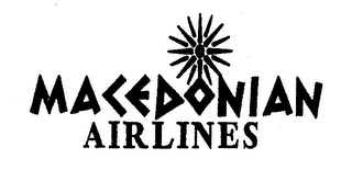 MACEDONIAN AIRLINES logo