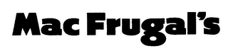 MACFRUGAL'S logo