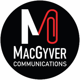 MACGYVER COMMUNICATIONS M logo