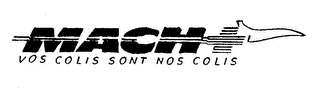 MACH VOS COLIS SONT NOS COLIS logo