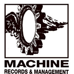 MACHINE RECORDS & MANAGEMENT logo