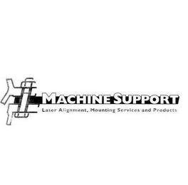 MACHINE SUPPORT LASER ALIGNMENT, MOUNTING SERVICES AND PRODUCTS logo