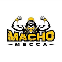 MACHO MECCA logo