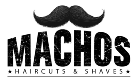 MACHOS HAIRCUTS & SHAVES logo