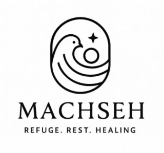 MACHSEH REFUGE. REST. HEALING logo