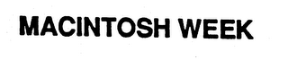 MACINTOSH WEEK logo