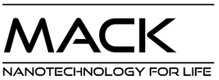 MACK NANOTECHNOLOGY FOR LIFE logo