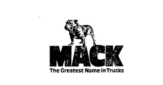 MACK THE GREATEST NAME IN TRUCKS logo