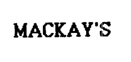 MACKAY'S logo