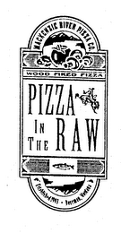 MACKENZIE RIVER PIZZA CO. WOOD FIRED PIZZA PIZZA IN THE RAW ESTABLISHED 1993. BOZEMAN, MONTANA logo
