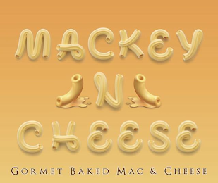 MACKEY N CHEESE GORMET BAKED MAC & CHEESE logo